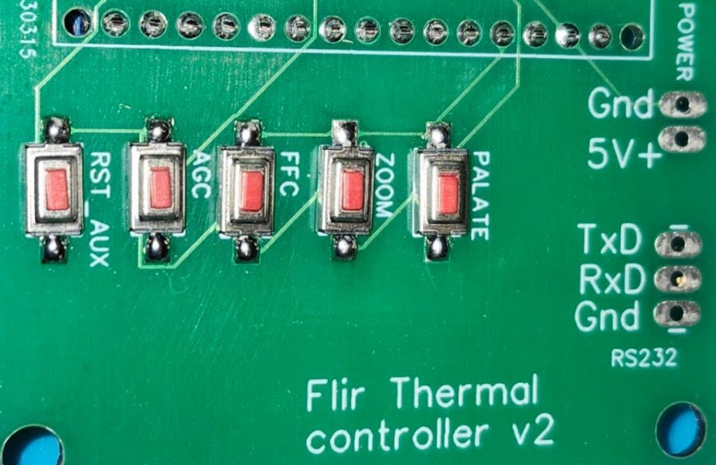 V2 thermal camera controller