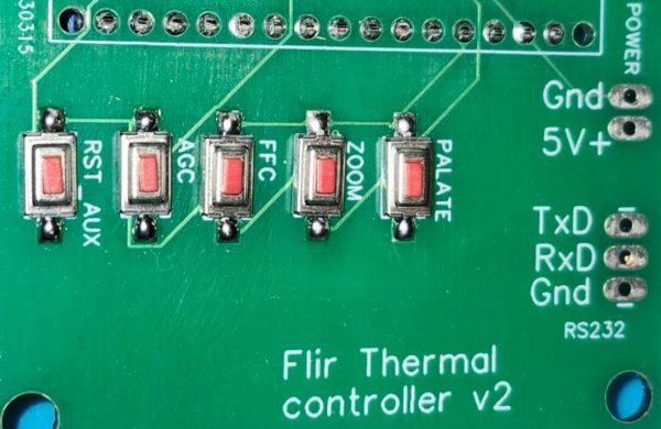 V2 thermal camera controller