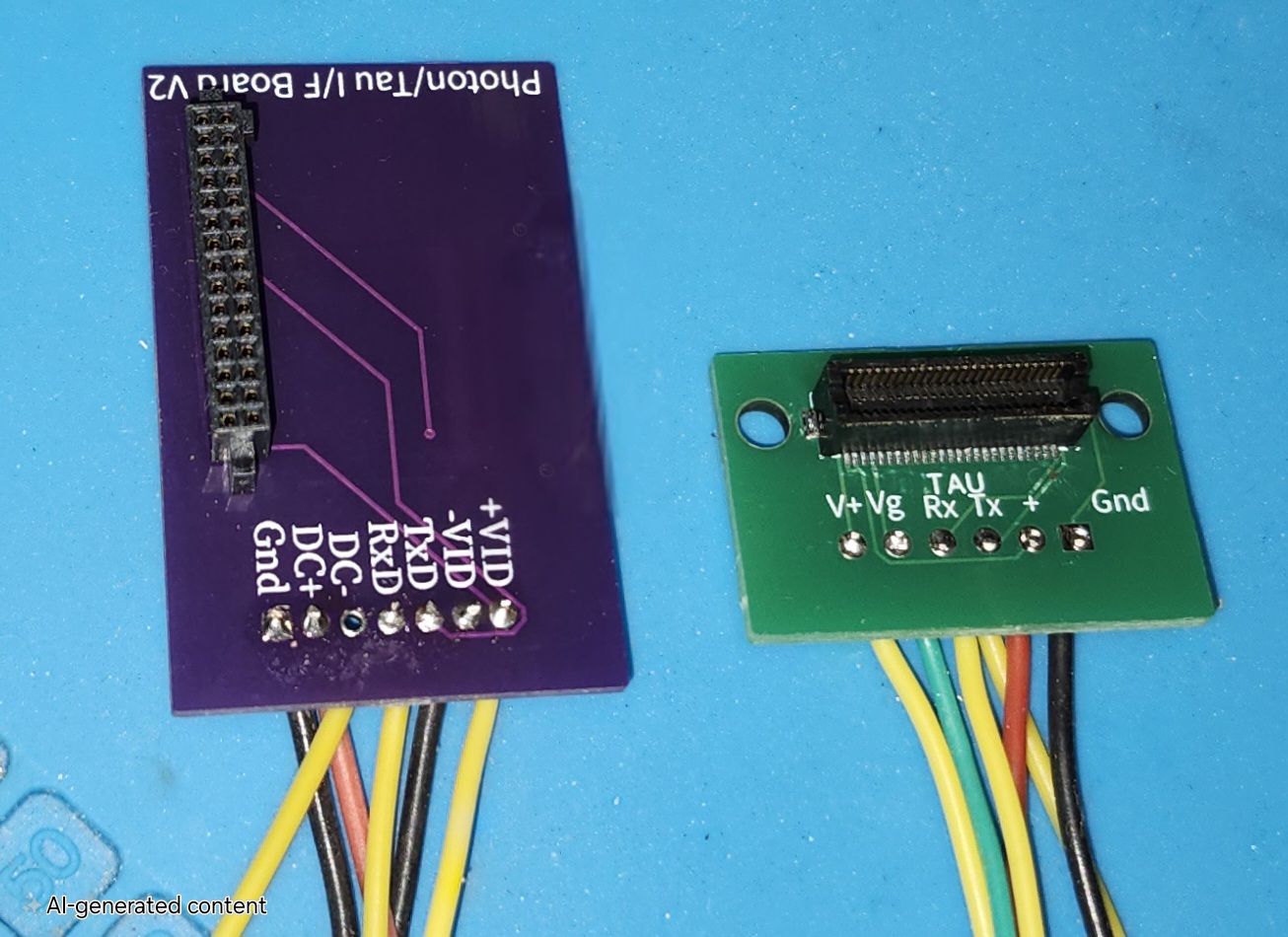 Tau/Photon Composite Video / Power (DATA) Board