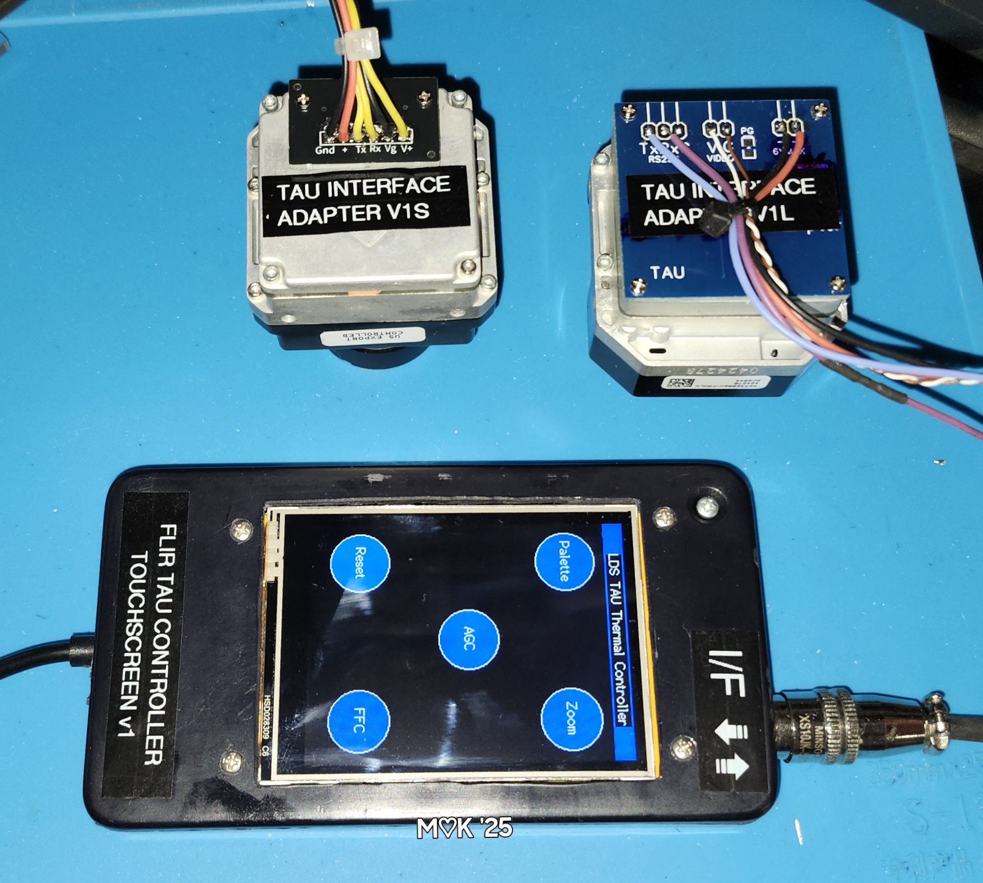 Flir Thermal Camera Core Controllers & Video, RS232 (serial) & Power adapters